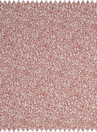 Quenin Fabric Leontine Dekoration mit floralem Muster in Tomette Rot - Bild 1