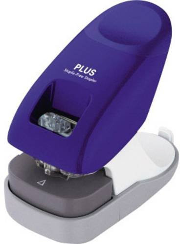 Plus Japan klammerloses Heftgerät 31260 in Blau mit einer Heftleistung von bis zu 11 Blatt (80 g/m²) - Bild 1
