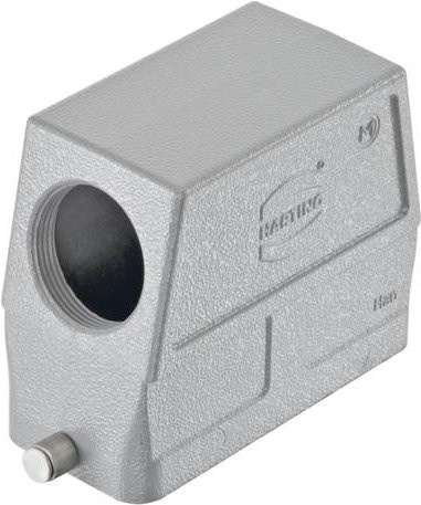 Harting Tüllengehäuse 19 30 216 0547 in Silber aus Aluminium - Bild 1