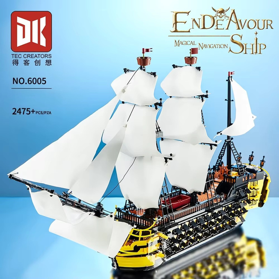 TEC CREATORS Piratenschiff Endeavour, Bausteine, ab 8 Jahren - Bild 2