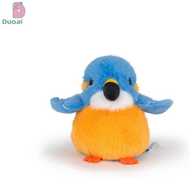 Kidsly Kawaii Vogel Plüschtier, Papagei Spatz, Bunt / Mehrfarbig, 11cm - Bild 1