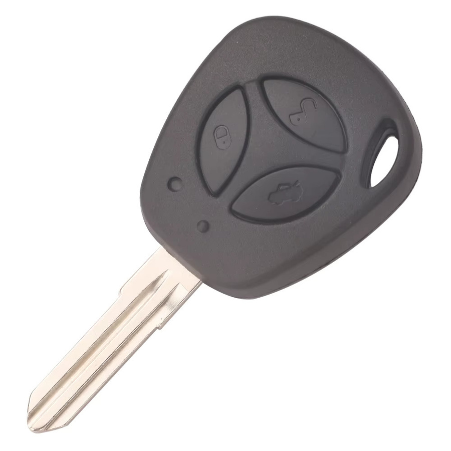 Jingyuqin 3-Tasten Auto Smart-Fernbedienungsschlüssel 433MHz ID46 Chip für Lada Granta Priora Vesta X-Ray Kalina in Schwarz - Bild 2