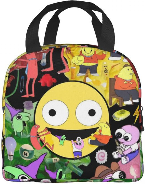 Thermische Bento-Box Mittagessensbox Lachende Freunde Pim Und Charlie Merch von Fancy Style Studio in Mehrfarbig - Bild 1