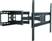 Secomp VALUE Wandhalterung für LCD- und Plasmafernseher in Schwarz, neigbar und schwenkbar, für Bildschirmgrößen von 37 bis 70 Zoll, Montageschnittstellen: 200 x 200 mm, 300 x 300 mm, 400 x 200 mm, 400 x 300 mm, 400 x 400 mm, 600 x 200 mm und 600 x 400 mm - Bild 1