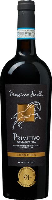 Massimo Firelli Primitivo di Manduria Rotwein, Italien, 0,75 l - Bild 1