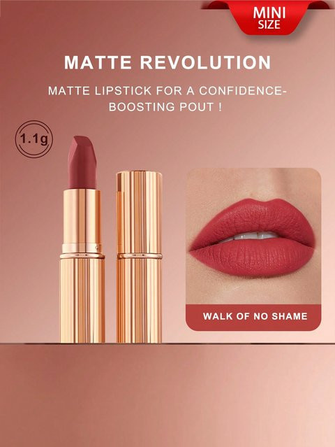 Charlotte Tilbury Matte Revolution Lippenstift Pillow Talk, 1,1g, Brown - Bild 1