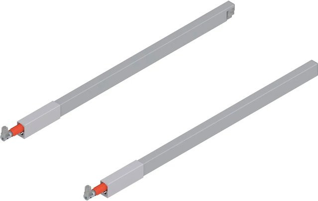 Blum Längsreling-Set Tandembox antaro in Grau mit Nennlänge 500 mm - Bild 1