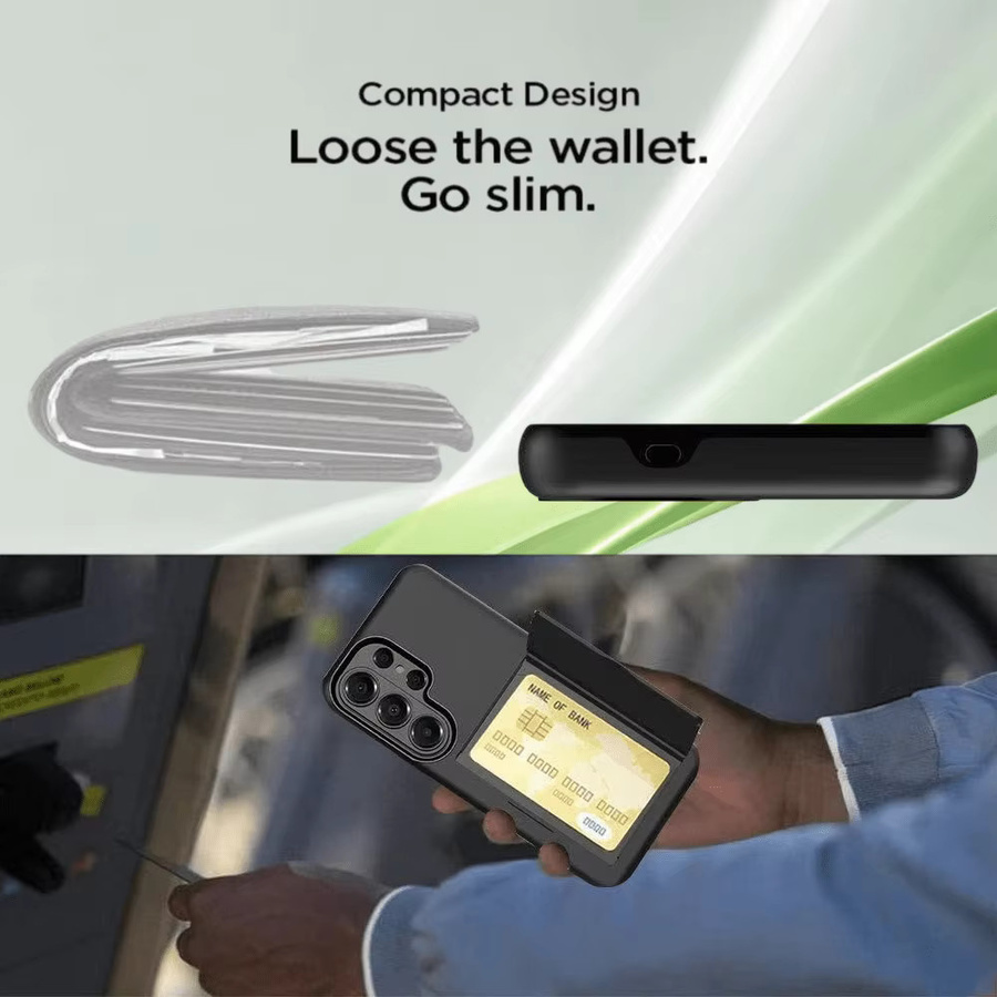 Samsung Funda Wallet Handyhülle mit 3-Karten-ID-Fach für S26 Ultra, S26 Plus und S26 in Blau - Bild 4