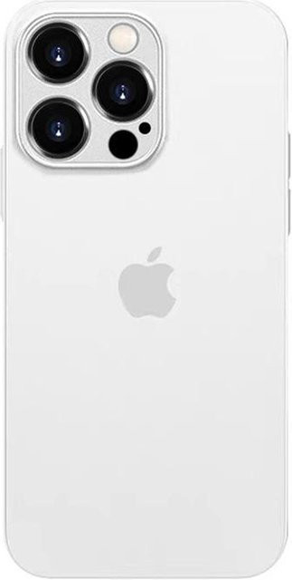 Transparente iPhone Hülle mit mattem Finish und Rundumschutz für iPhone 15 Pro Max, iPhone 14, iPhone 13, iPhone X und iPhone XS, ultradünn und sturzsicher - Bild 1