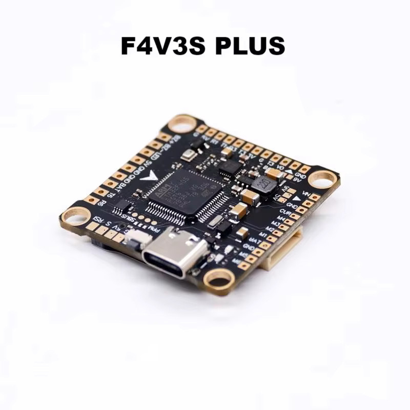 rctosky F4V3S FC Flight Controller Board, Barometer, OSD, usb_c, black - Bild 2