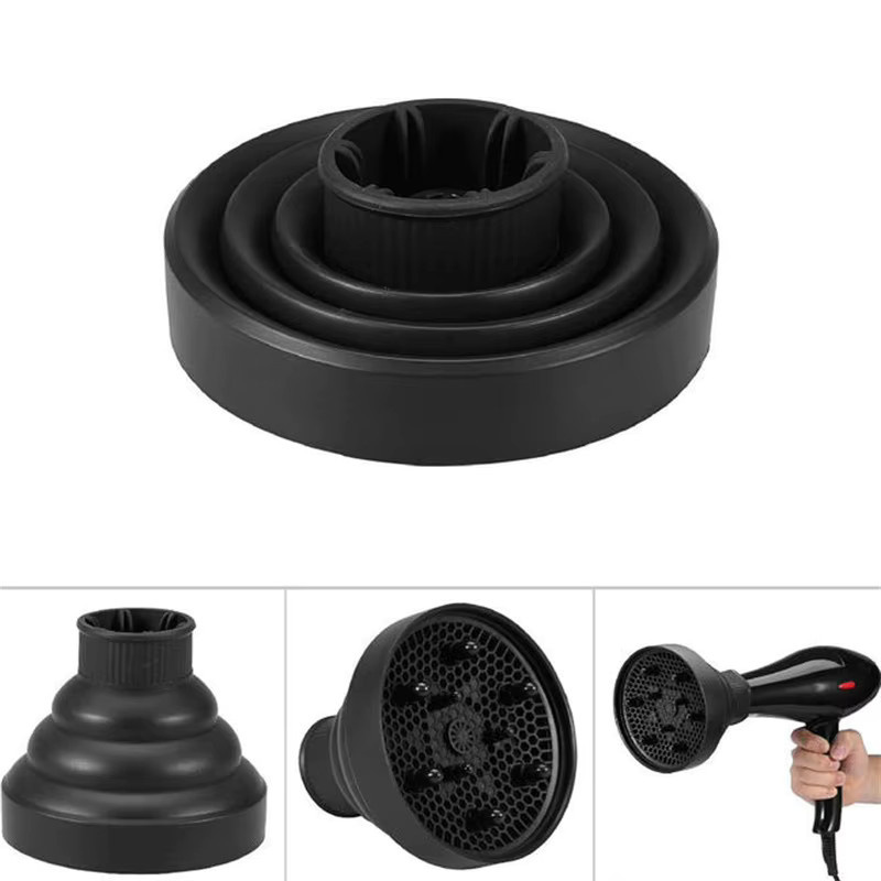 Universeller Silikon-Haartrockner-Diffusor, verstellbar und faltbar - Bild 6