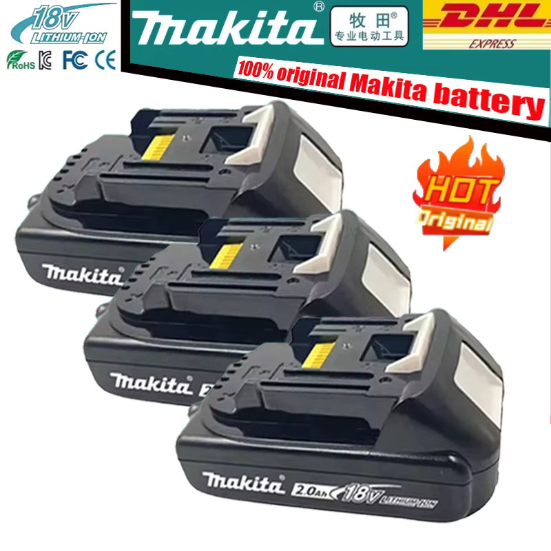 Makita 18V 2Ah Akku in Schwarz für alle 18V Elektrowerkzeuge - Bild 1