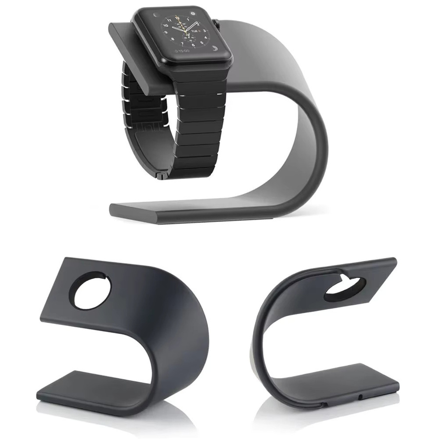JDFANS Ladegerät-Ständerhalter, Aluminium, Schwarz, Unisex - Bild 3