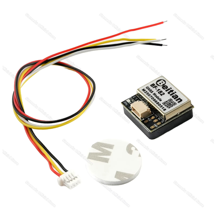 Beitian BF-182 GPS-Modul mit Keramikantenne als GNSS-Empfänger für FPV-Drohnen und Flugsteuerungsflugzeuge in Schwarz - Bild 2