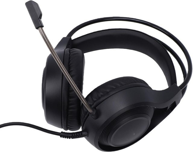 Fishine Gaming-Headset Over-Ear mit 7.1 Surround-Sound, 50-mm-Treibern und Geräuschunterdrückungsmikrofon, 3,5 mm Klinke, Schwarz - Bild 1