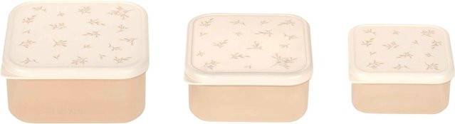 Lässig 3er-Set Brotdosen aus Edelstahl in Beige - Bild 1