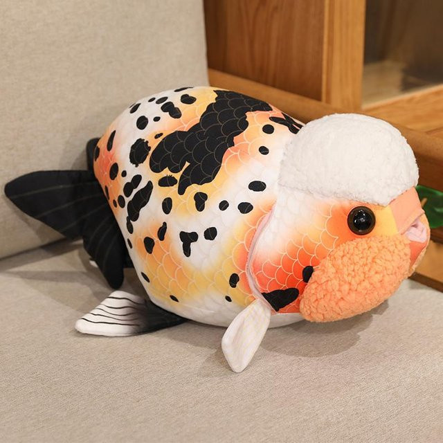 Yiran Health & Beauty Goldfisch Plüschtier, 50cm, Orange, Bunt / Mehrfarbig - Bild 1