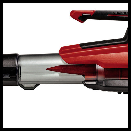Einhell Professional Akku-Laubbläser GP-LB 18/200 Li GK Solo Power X-Change in Rot/Schwarz mit 200 km/h Blasgeschwindigkeit - Bild 3
