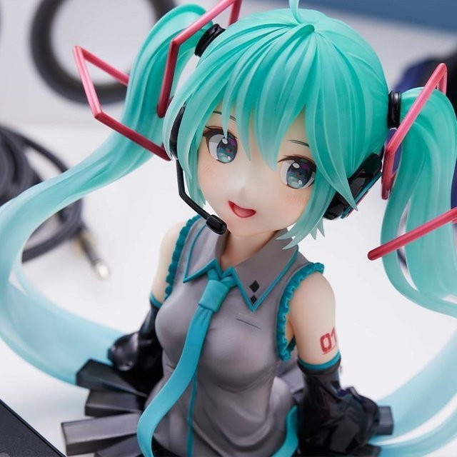 Bandai Hatsune Miku Büste Figur, Puppe - Bild 1
