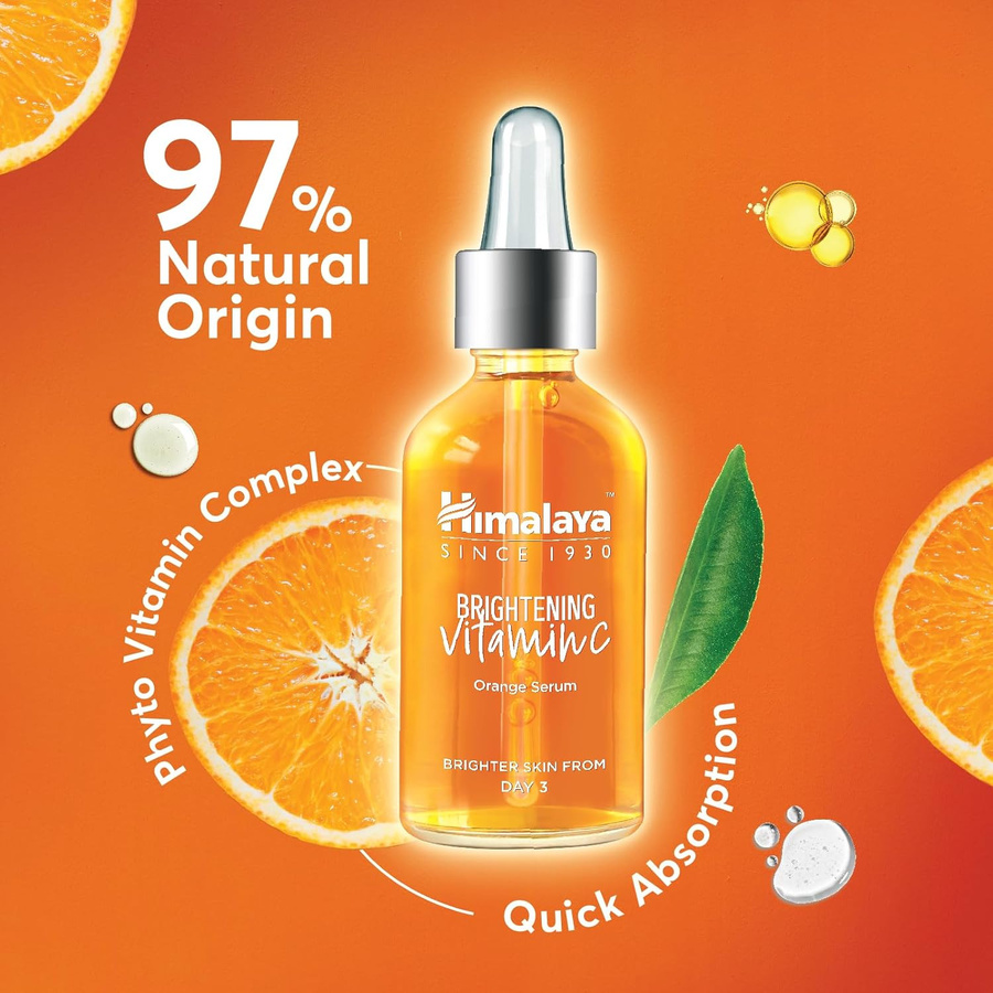 Himalaya Vitamin C Serum mit Niacinamid & Hyaluronsäure, 15 ml - Bild 2