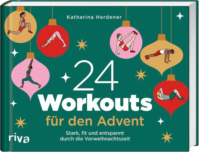 24 Workouts für den Advent, Katharina Herdener, Hardcover - Bild 1