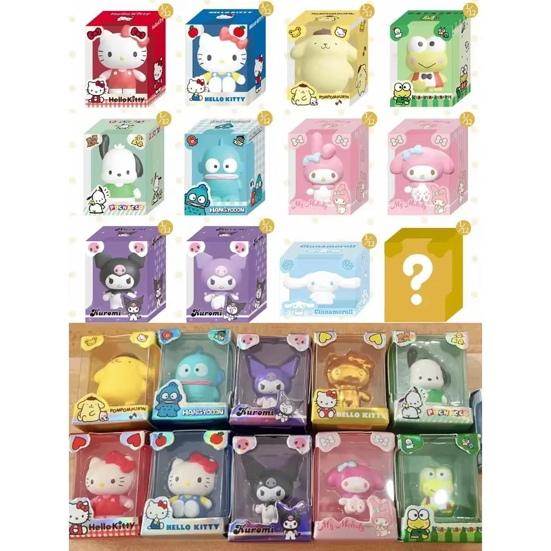 Sanrio Hello Kitty Modellfiguren, Blind Box, Mini Reiskorn-Form - Bild 2