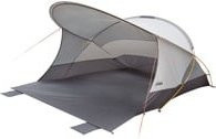 High Peak Strandmuschel Cordoba 80 Zelt in Dunkelgrau mit UPF 80 Schutz - Bild 1