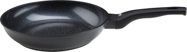 ELO Aluguss Pfanne Siloncast Schwarz, Durchmesser: 28 cm, mit Antihaftbeschichtung und Ausgießrand - Bild 1