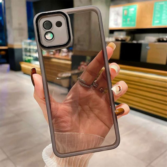 Stoßfeste Silikon Schutzhülle für Samsung Galaxy A03, A04, A04e, M04 und F04 in Transparent - Bild 1