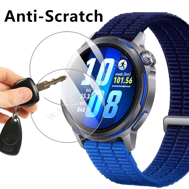Displayschutzfolie Huawei Watch GT Runner 2, Glas, transparent - Bild 4
