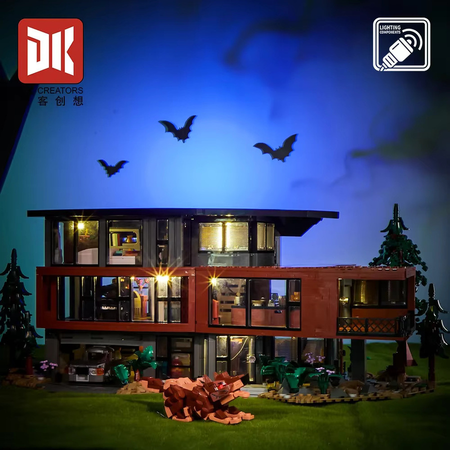 barweer Vampire Hawke Haus, Klemmbausteine Modell Bausatz, 2813 Teile, ab 8 Jahren - Bild 3