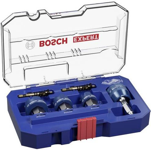 Bosch EXPERT Power Change Plus Lochsägen-Set für Metall, 6-teilig, blau - Bild 1