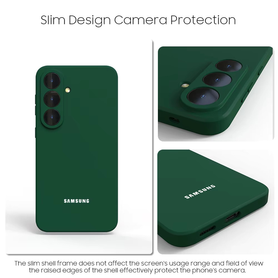 Flüssigsilikonhülle für Samsung Galaxy A57 A56 A55 A54 A17 A16 5G in Blau, weiche TPU-Handyhülle als Schutzcover - Bild 3