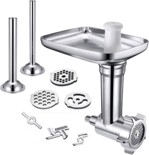 Fleischwolf, Slicer und Schredder als Zubehör für deinen KitchenAid Standmixer, Farbe: Silber - Bild 1