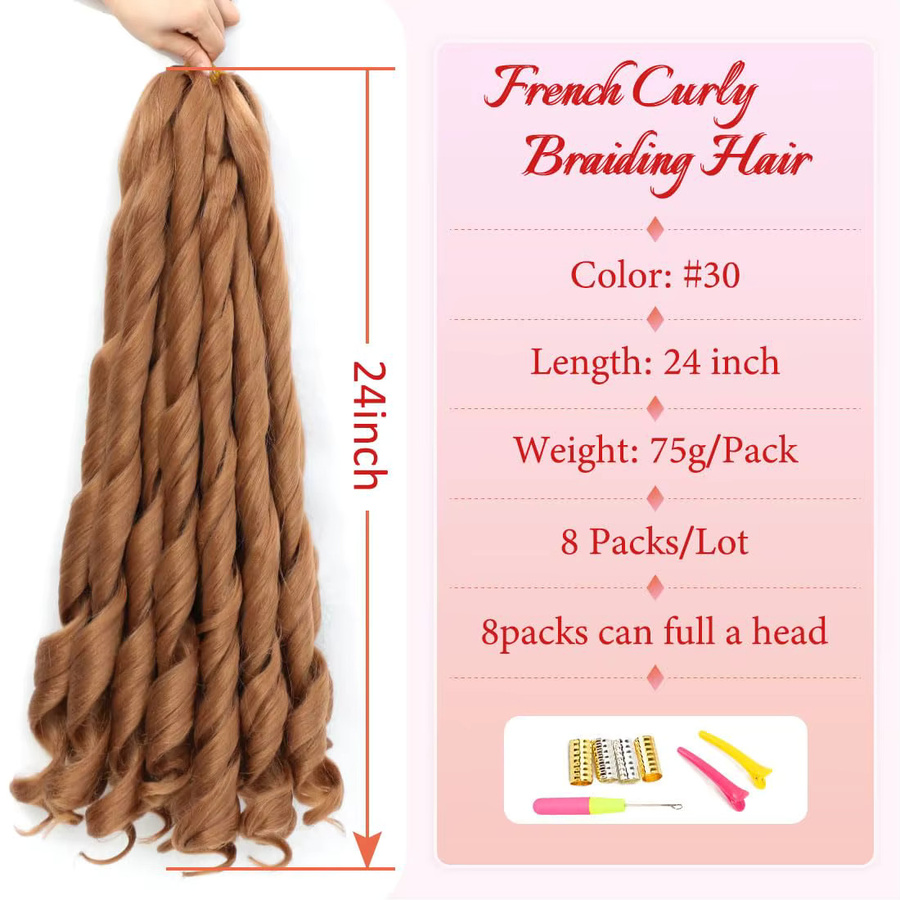 Silky Strands Haarverlängerung, synthetische Spiral Locken, 24 Zoll, Damen - Bild 3