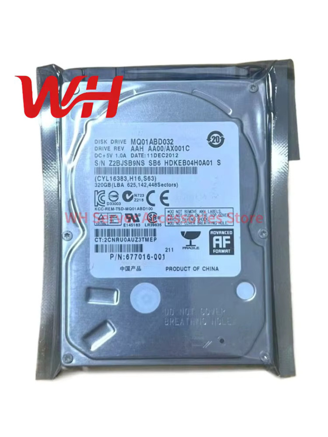 Toshiba MQ01ABD032 320GB 2,5 Zoll SATA HDD Laptop-Festplatte mit 5400 RPM und 8MB Cache - Bild 4