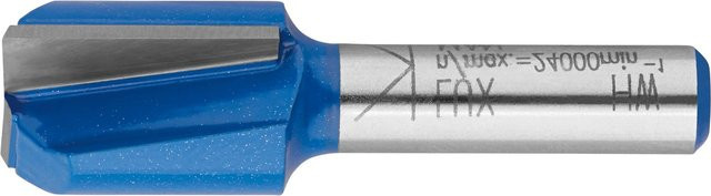 LUX-TOOLS Bohrnutenfräser mit Carbide-Spitze in Blau, Durchmesser: 16 mm - Bild 1