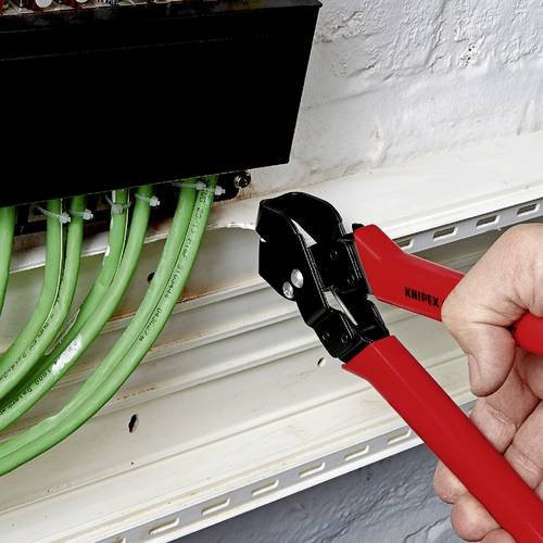 Knipex Ausklinkzange aus gehärtetem Stahl in Rot, Länge: 250 mm - Bild 1