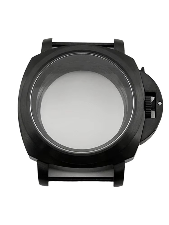 LIYAN Uhrengehäuse Edelstahl, PVD Schwarz, Saphirglas, 40 mm - Bild 5