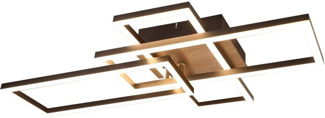 NETTLIFE LED Deckenleuchte aus Metall in Schwarz, modern und dimmbar - Bild 1