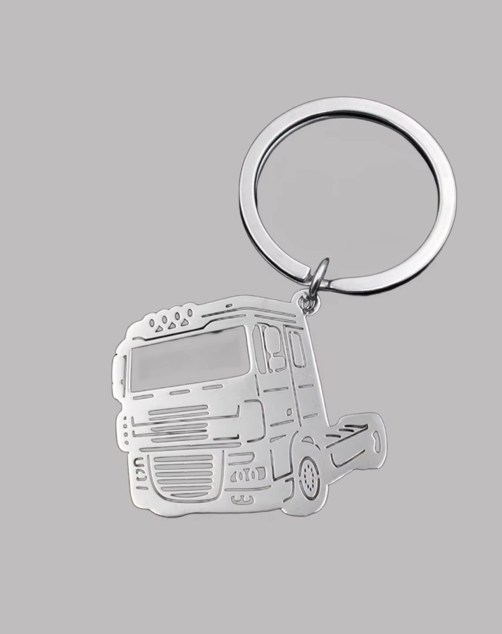 Weyena Schlüsselanhänger LKW, Edelstahl, Herren - Bild 2