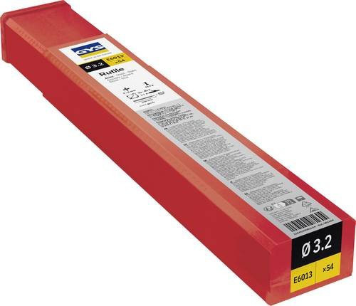 GYS Rutil E6013 Schweißelektroden in Rot, Durchmesser: 3,2 mm, Länge: 350 mm, 54 Stück - Bild 1