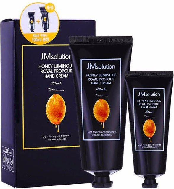 JMSolution Honey Luminous Royal Propolis Handcreme, 100ml+50ml - Bild 1