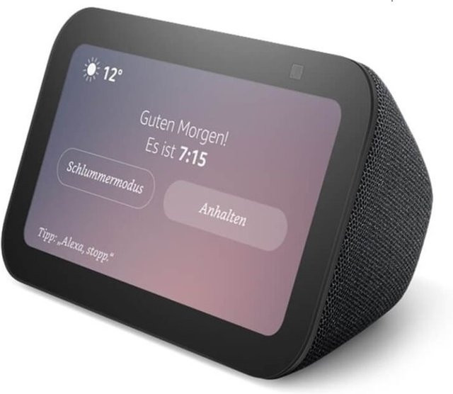 Amazon Echo Show 5 (3. Generation) Smart Display mit Alexa in Anthrazit - Bild 2