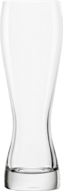 Stölzle Weizenbierglas aus transparentem Glas für Erwachsene, spülmaschinenfest - Bild 1