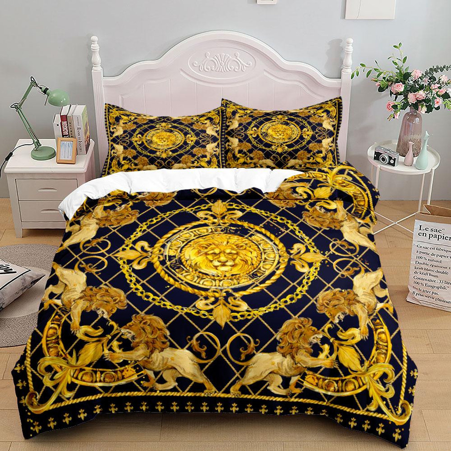 JMG Household Supplies Bettwäsche Set Bohemian Barock Muster aus Mikrofaser, B/H: 135 x 200 cm - Bild 2
