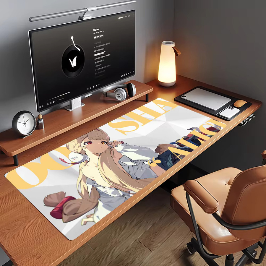 ZZZ Gaming Alice Mauspad für Gamer in Multicolour, rutschfeste Schreibtischunterlage aus Gummi - Bild 5