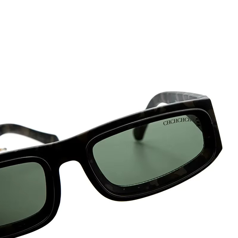 CH Brand Sonnenbrille Damen, Vollrand, rechteckig, Kunststoff - Bild 2