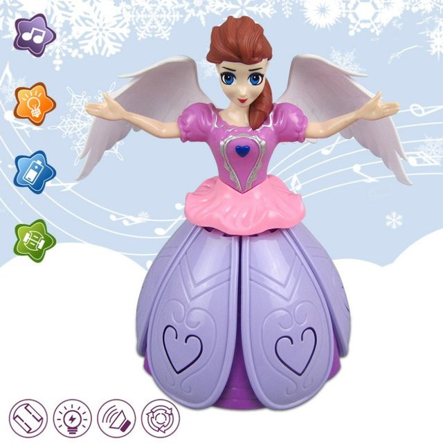 Bandai Disney Die Eiskönigin Elsa Puppe, mit Licht und Musik - Bild 1