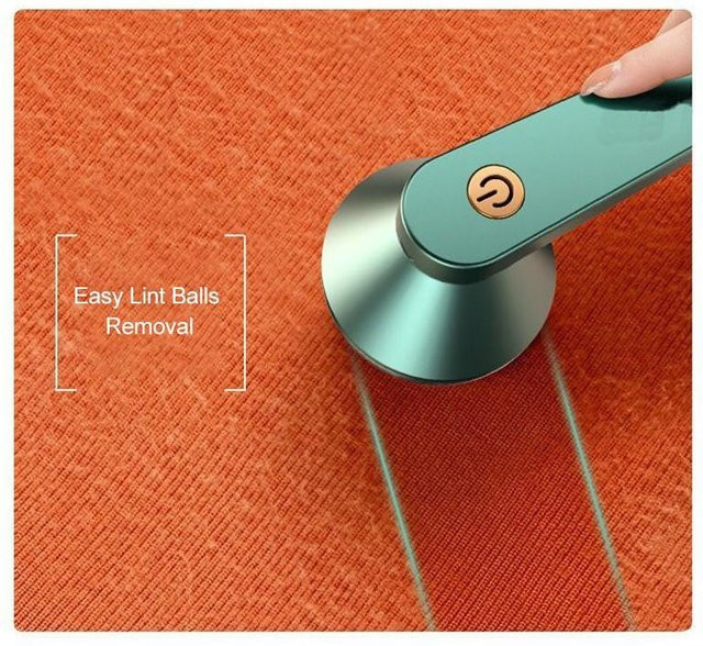 Xiaomi Elektrischer Haarballenentferner mit 6 Klingen in Grün, Wiederaufladbar und mit Austauschbaren Edelstahlklingen - Bild 1